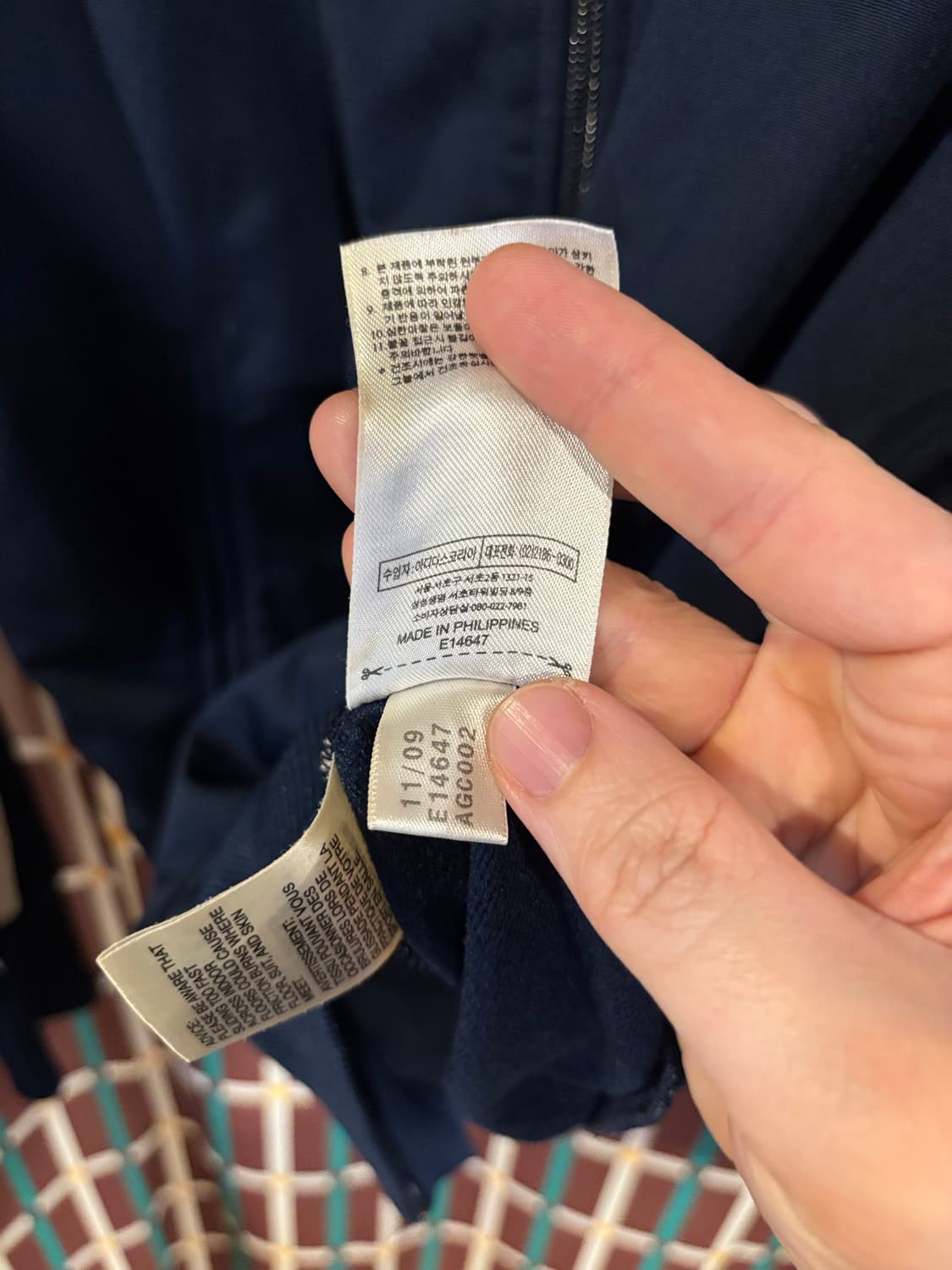 아디다스 네이비 파이어버드 트랙탑 상품이미지9