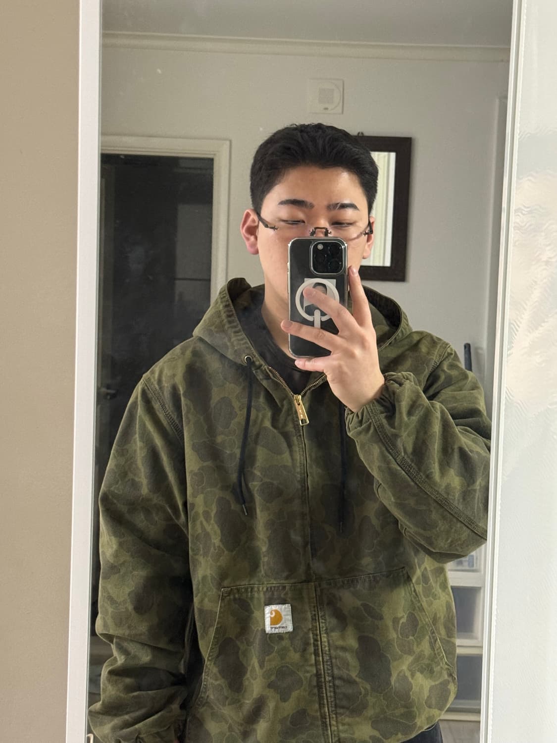 칼하트wip 덕 액티브 카모 s 상품이미지1