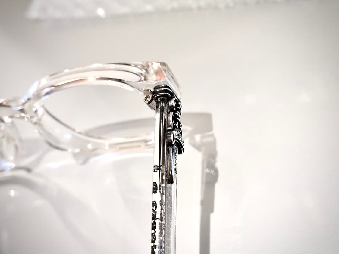 크롬하츠 컨볼루티드 크리스탈/실버 안경 상품이미지6