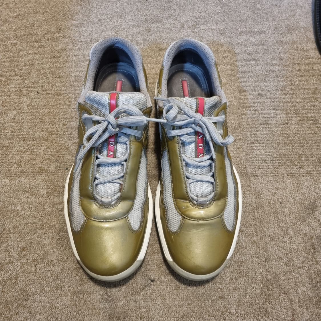 프라다 아메리칸컵 그린 카키 uk8 상품이미지1