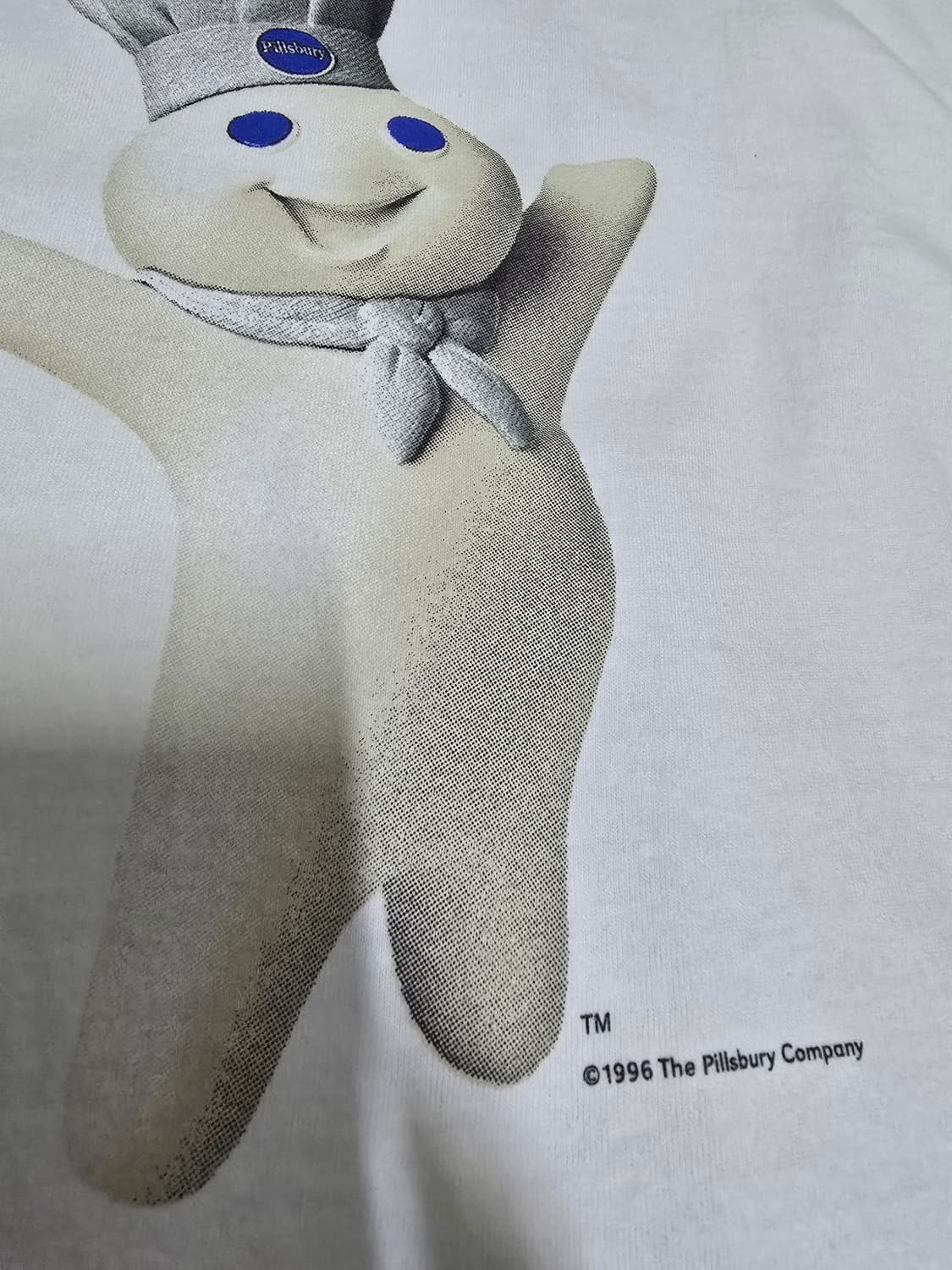 필즈버리 도우보이 90s 빈티지 티셔츠 레어템 XL 상품이미지5