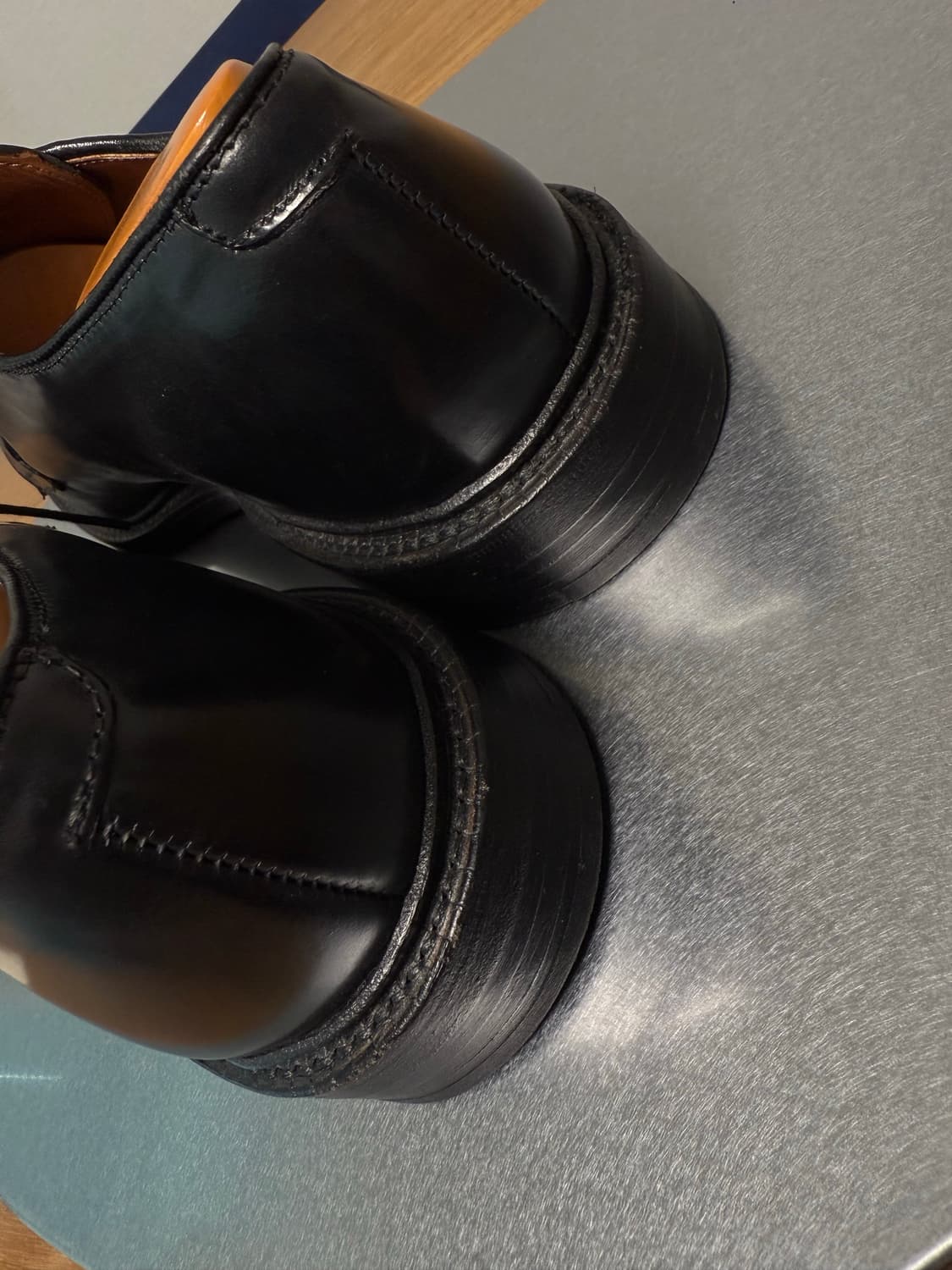 Allen edmonds 코도반 더비 leeds 상품이미지5