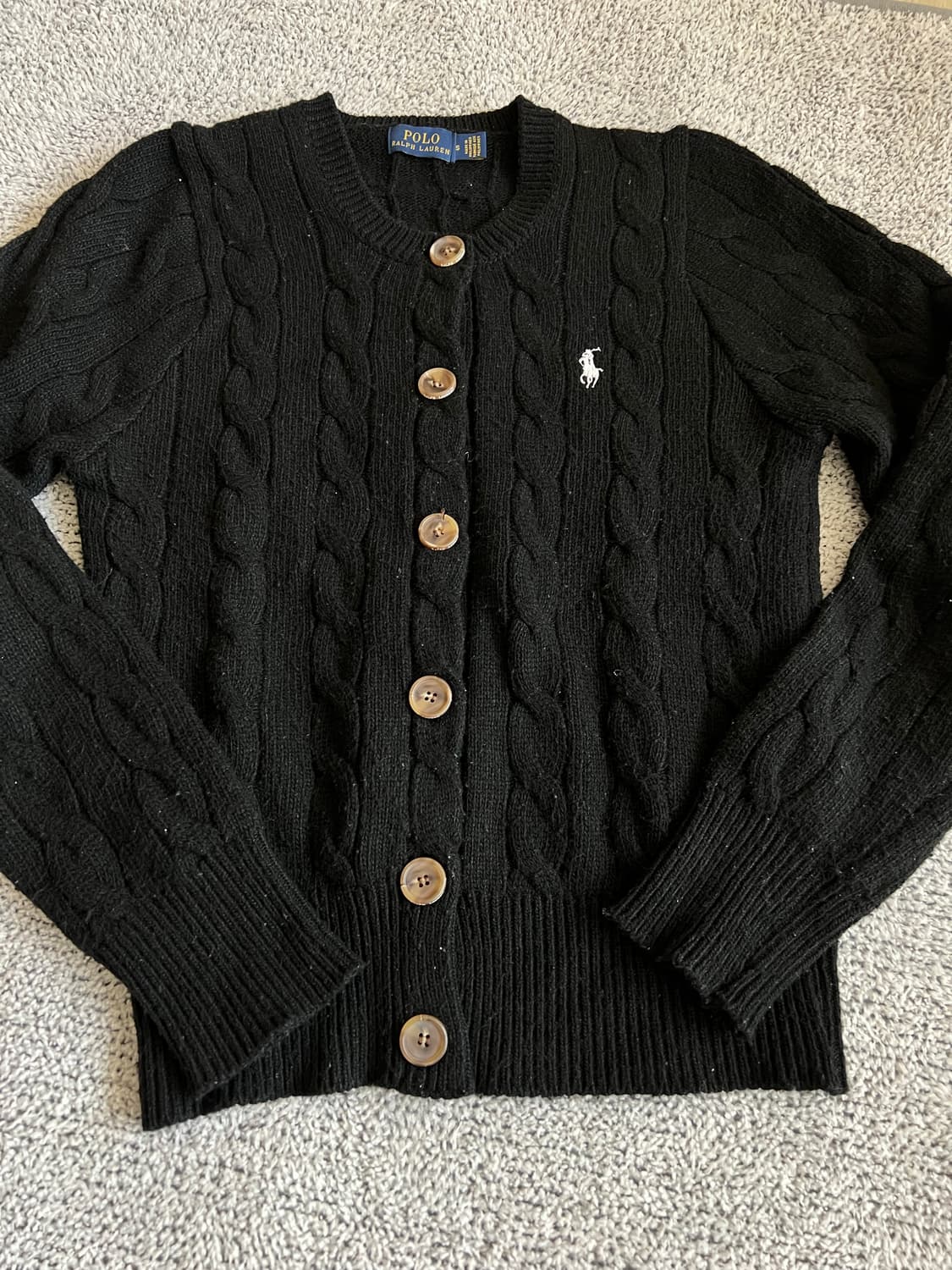 폴로 랄프 로렌 꽈배기 니트 cardigan 상품이미지1