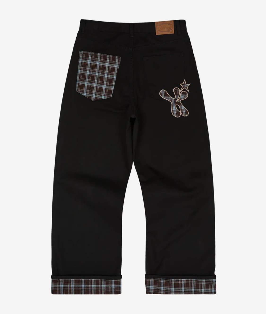 체크 코튼 팬츠 상품이미지3