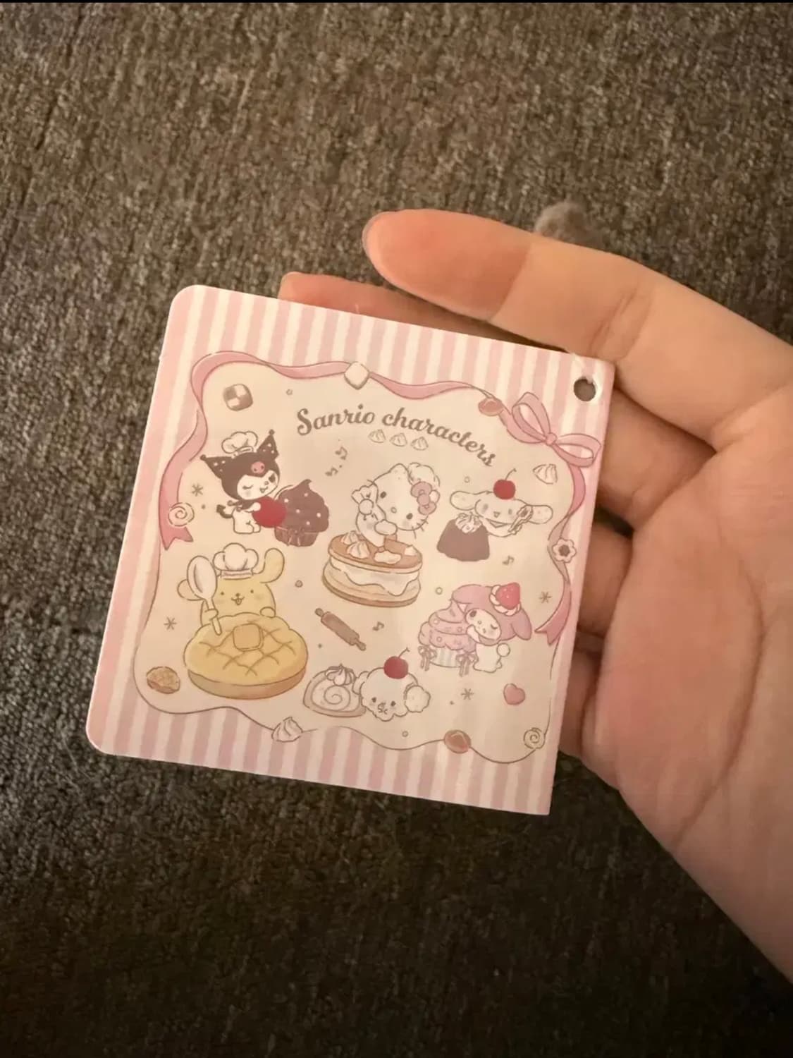 [중국한정판/새상품] 산리오 정품 디저트 인형 키링 희귀 폼폼푸린 쿠로미 상품이미지2