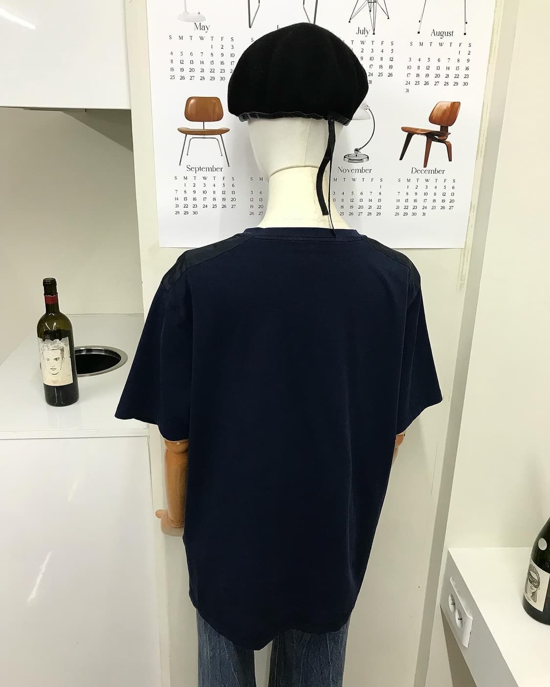 프라다 레드탭 로고 반팔티 상품이미지10
