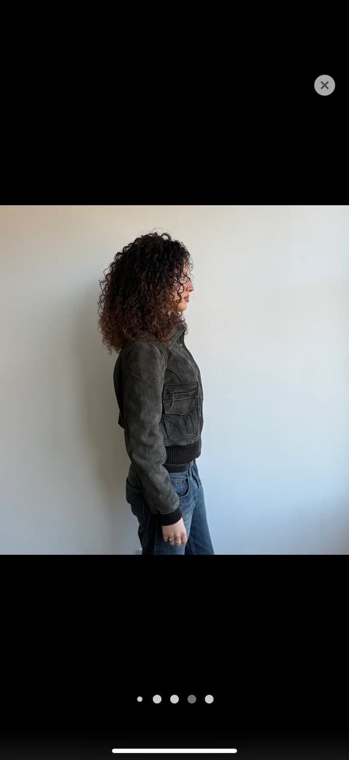 빈티지 스웨이드 자켓 상품이미지5