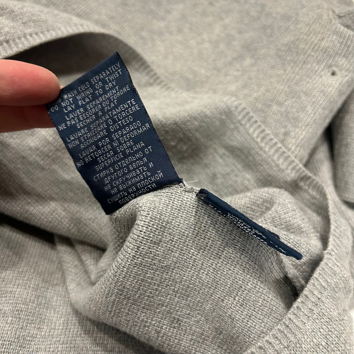 [M] 폴로 랄프로렌 381 블리커 하프집업 니트 그레이 B197 상품이미지9