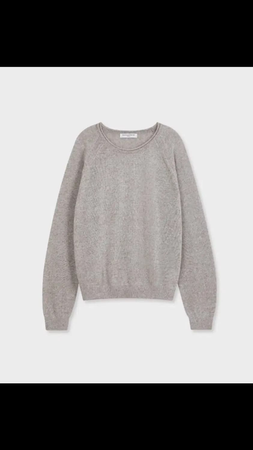 공드린 린넨 니트 Haley linen knit (oatmeal) 상품이미지5