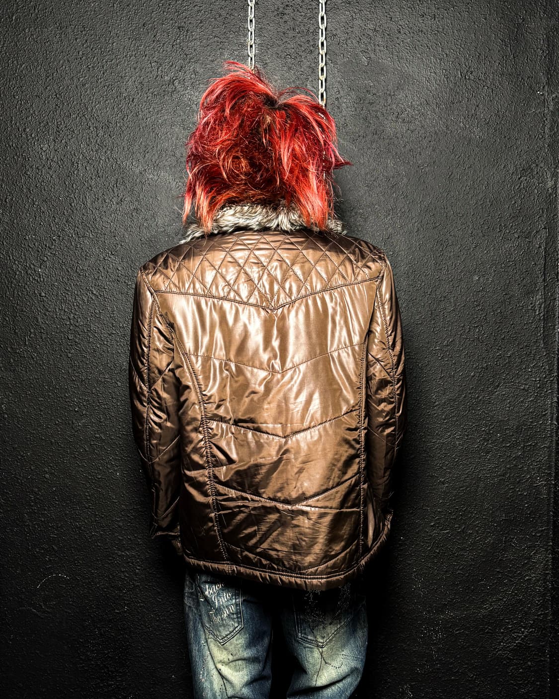 Spinath - Fur Lined Quilted Jacket  브론즈  상품이미지4