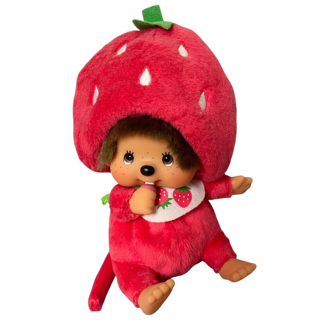 급처)몬치치 스트로베리 시팅 S 인형 고전 레어 딸기 상품이미지2