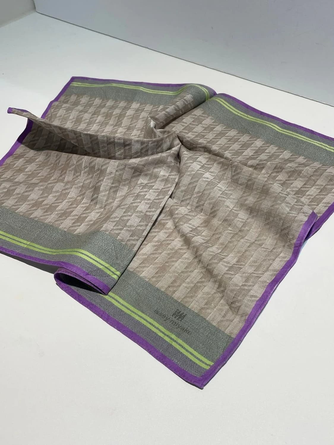 이세이미야케 00's 재팬 패턴 쁘띠 손수건 A1367 상품이미지2