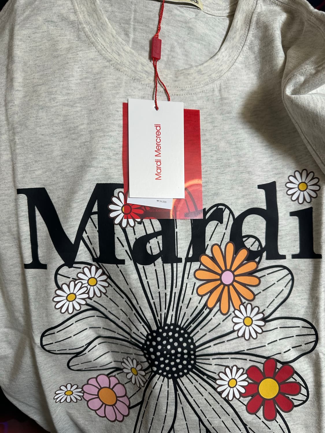 마르디 메크르디 플라워 반팔 티셔츠 상품이미지8
