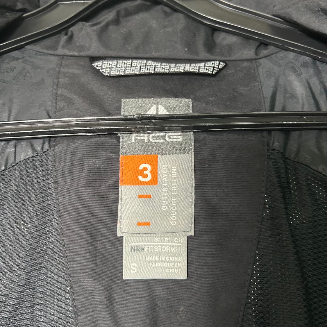  (M) 나이키 ACG 블랙 스키 보드복 바람막이 상품이미지8