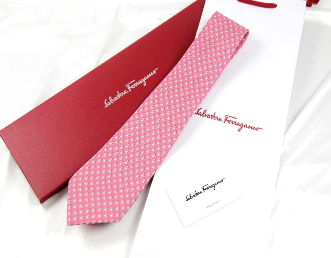 페라가모 8.7cm S등급 신형 명품넥타이 상품이미지1