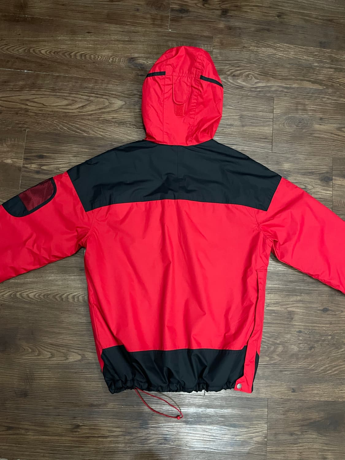 컬럼비아 풀오버 아노락 패딩 자켓 레드 상품이미지9