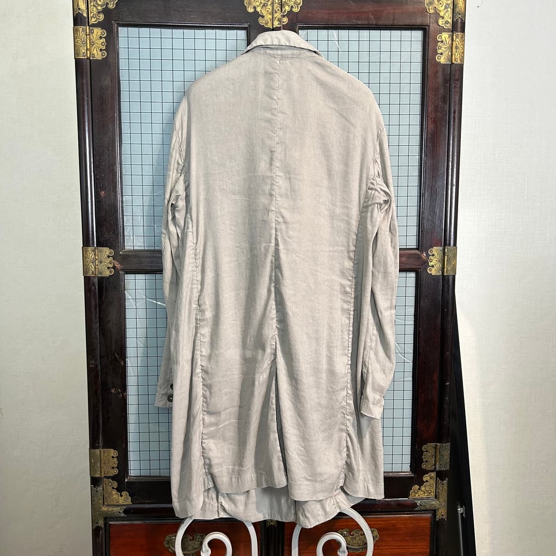 트랜짓 린넨 코트  상품이미지4