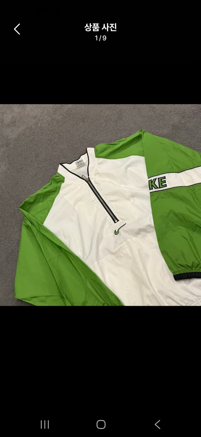 [정품/XL] 나이키 90'S 나이키 올드스쿨 아노락 c1 상품이미지1