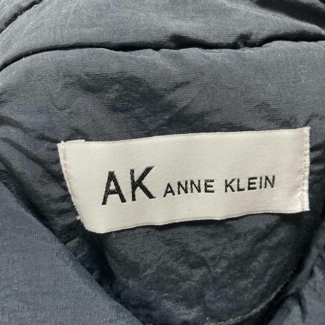 앤클라인 여 퀼팅 카라 경량패딩자켓 블랙 77  상품이미지4