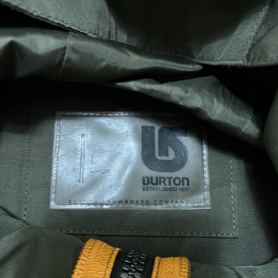 버튼 남성 스노우보드 스키복 보드복 바람막이 야상 자켓 L/100  상품이미지5