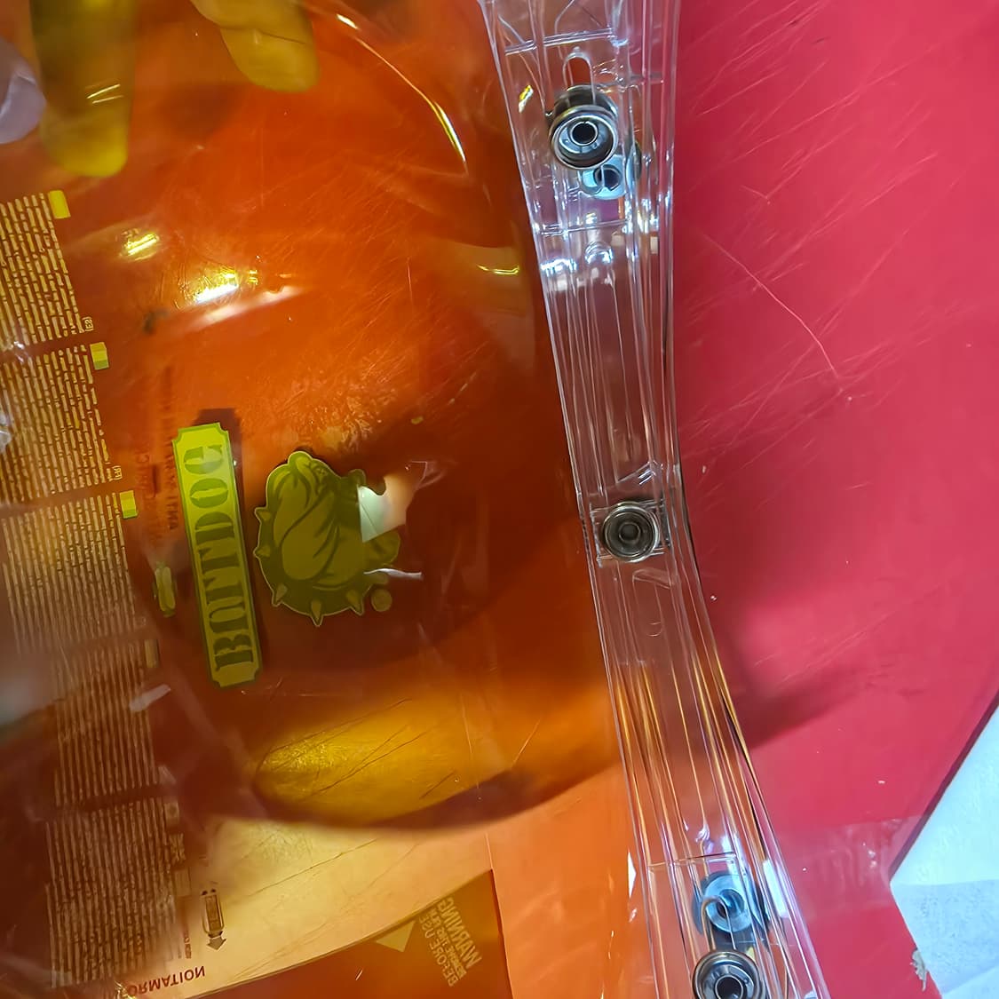 오토바이 오픈 페이스 호환 옐로우 버블쉴드 상품이미지3