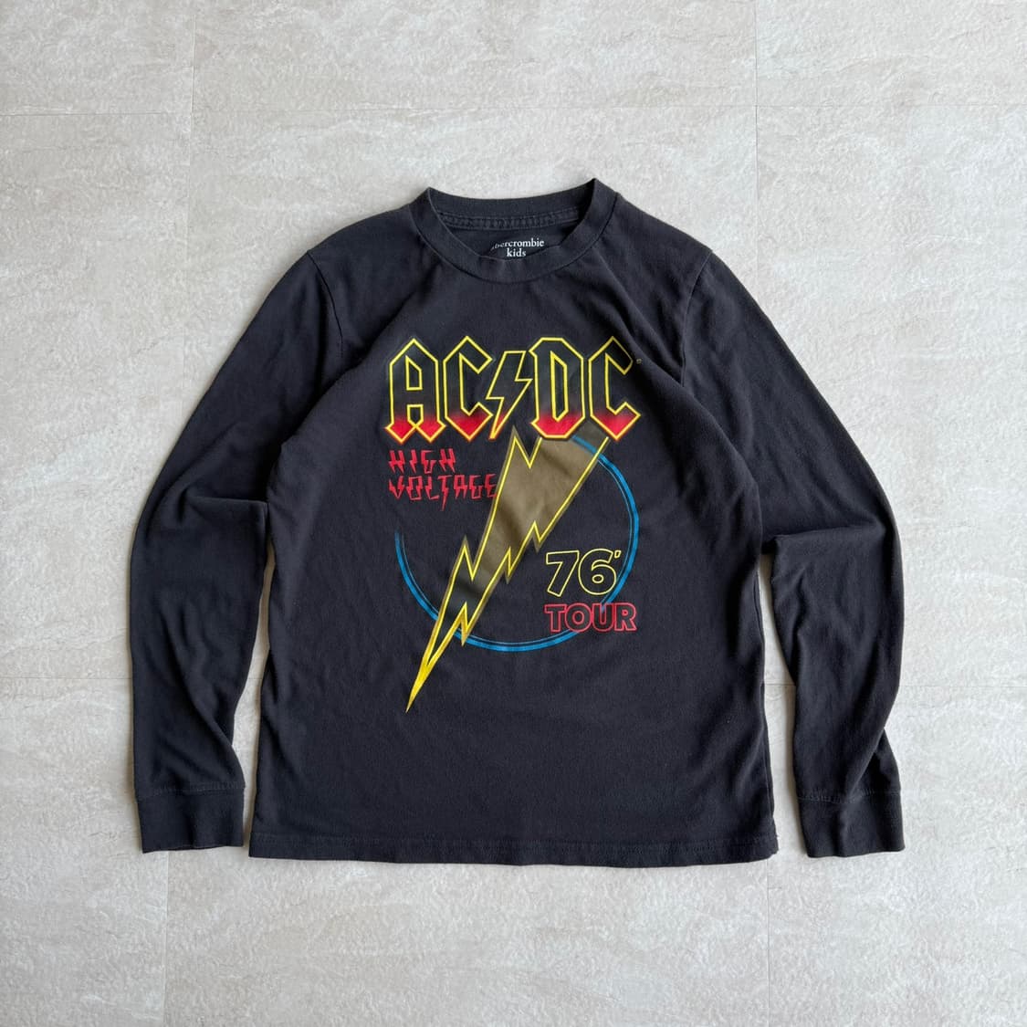 AC/DC 76 Tour 락티셔츠 상품이미지1