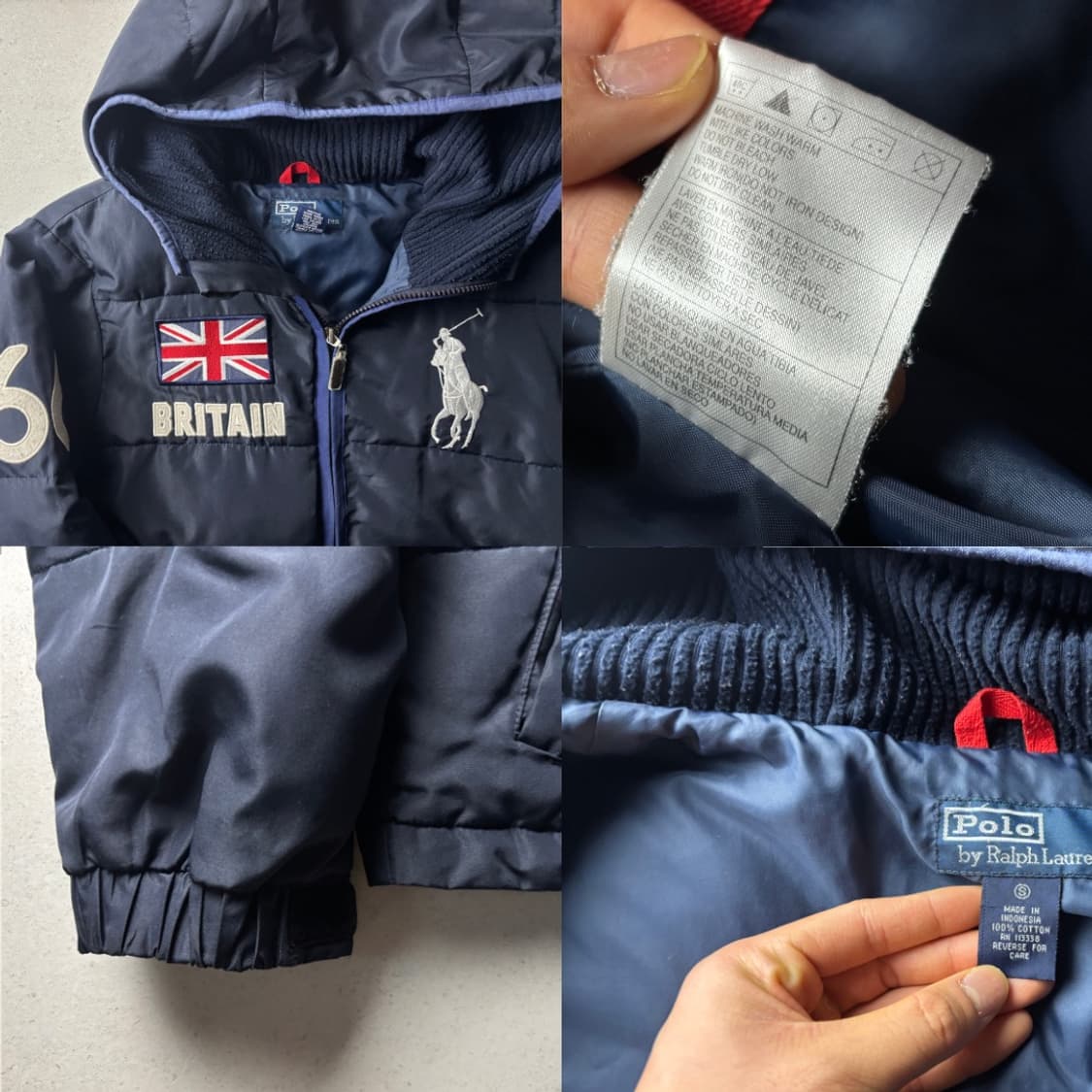 폴로 빅포니 성조기 점퍼 상품이미지3