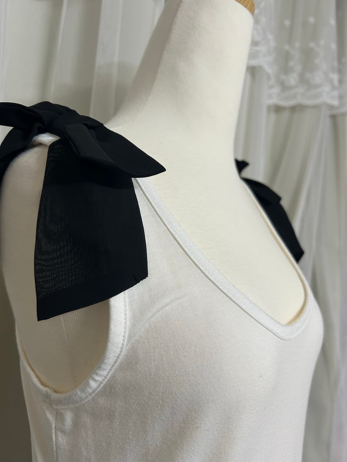 트랄라라 왕리본 슬리브리스 나시 상품이미지2