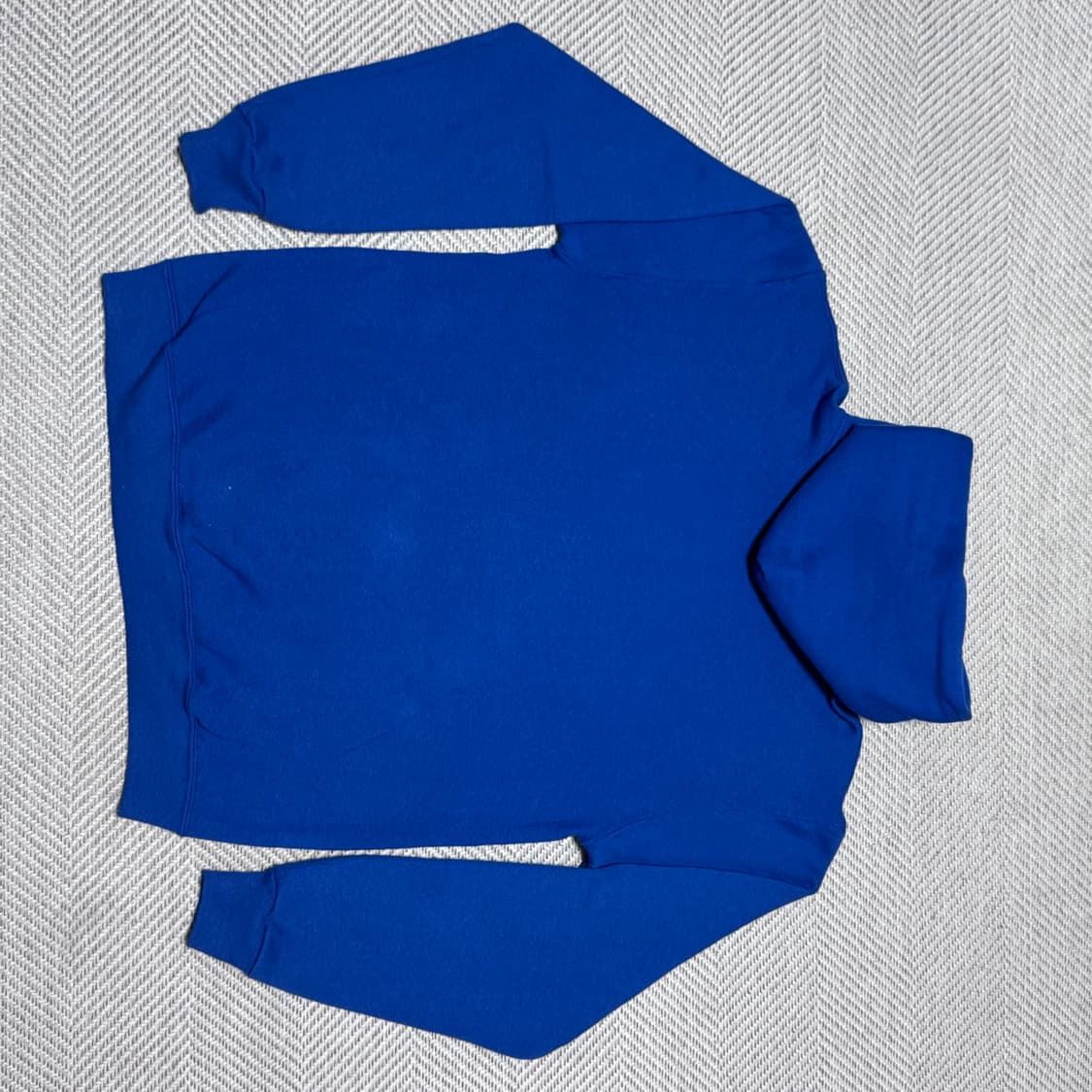 (L)90s Russell Athletic 러셀 애슬레틱 블루 후드 상품이미지5