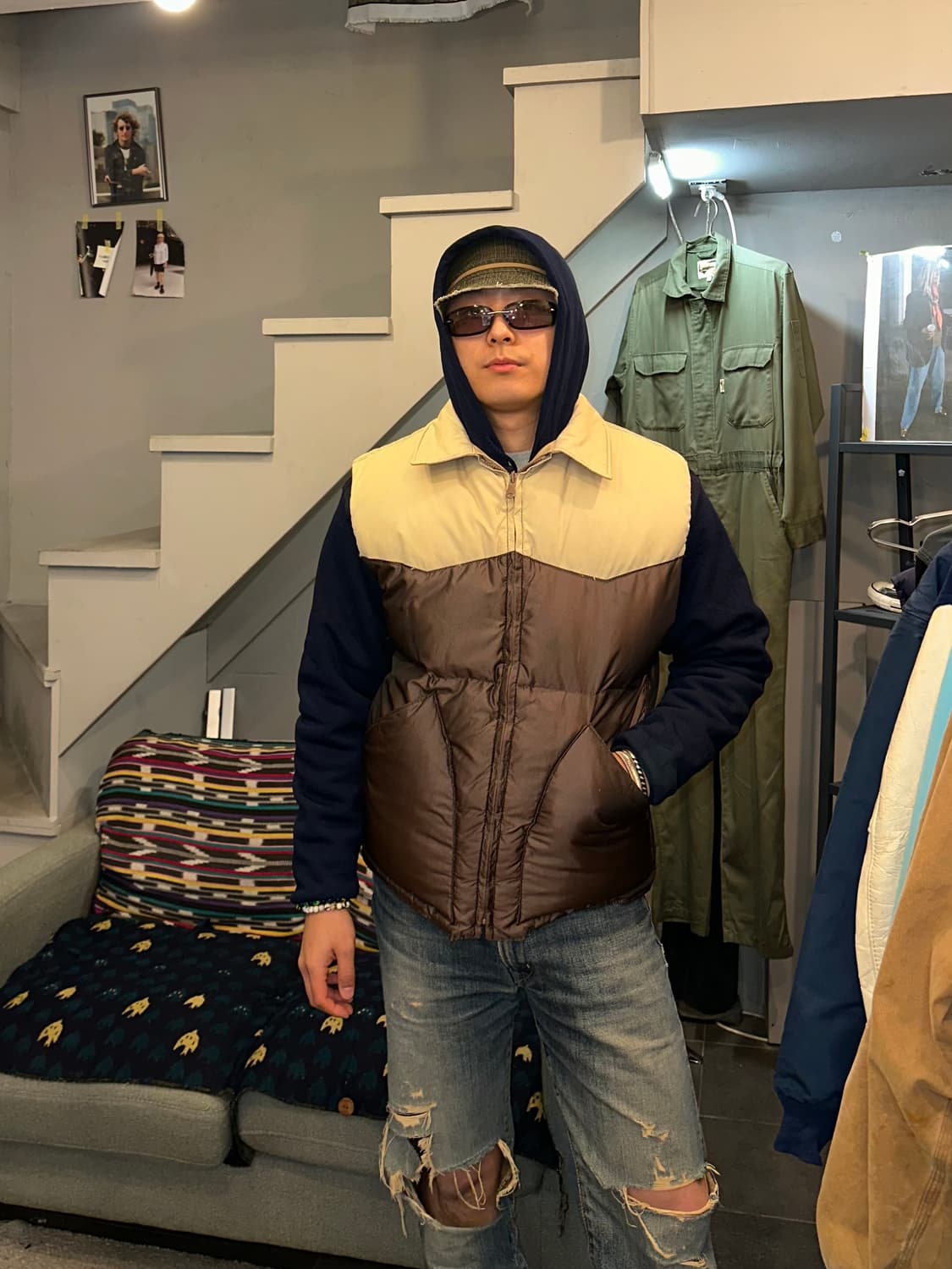 90’s Pacific Trail reversible vest 상품이미지1