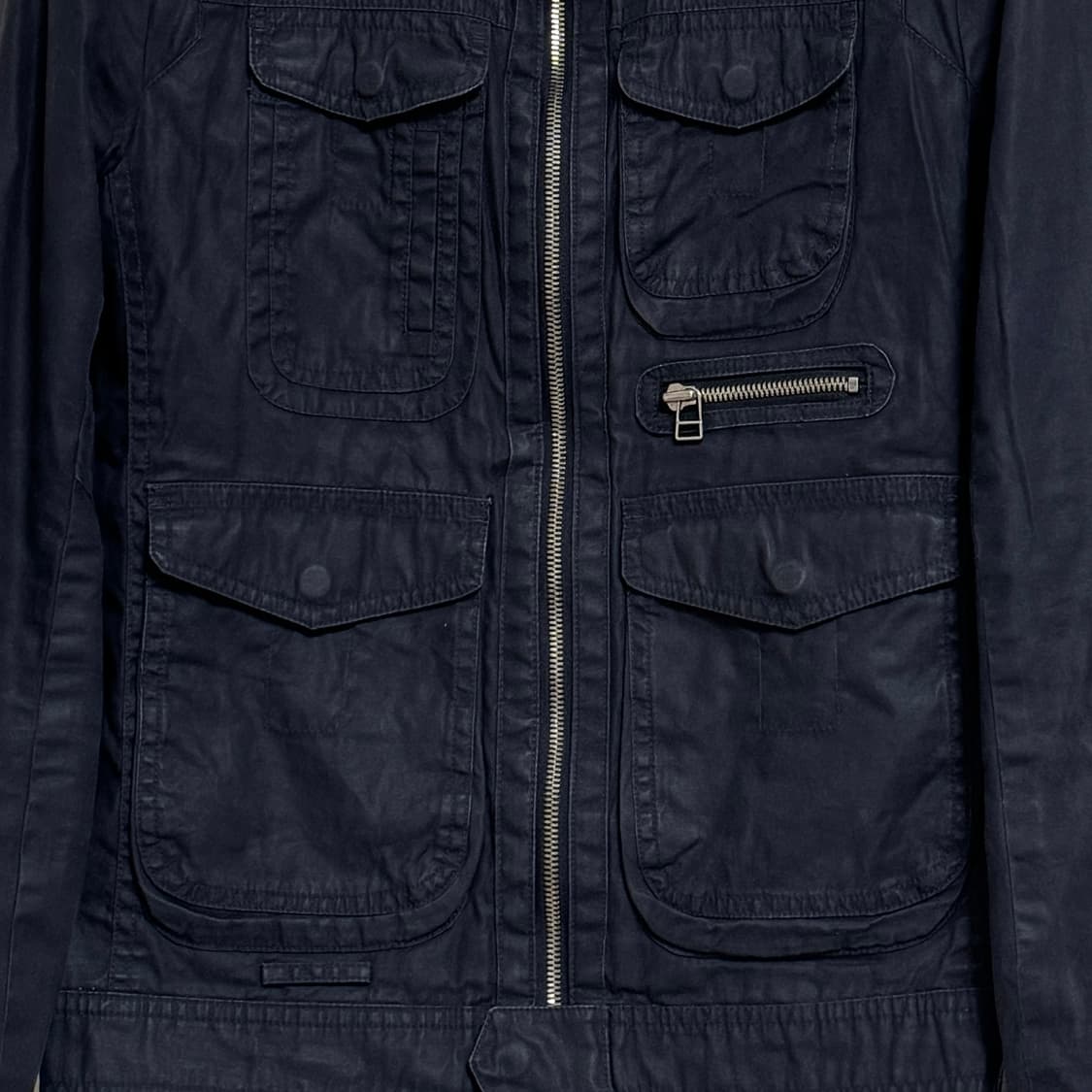 [M] 티아이포맨 다크네이비 간절기 야상 자켓 95 점퍼 상품이미지5