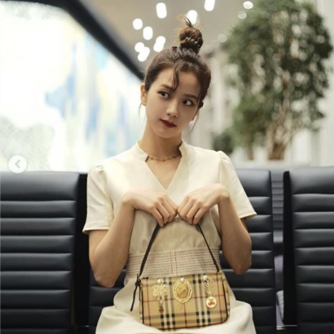 빈티지 ) burberry 버버리 노바체크 미니숄더백 상품이미지1