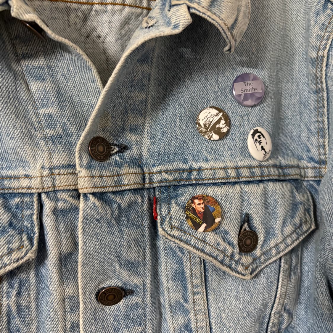 80s levis the smiths hand drawing custom 상품이미지3