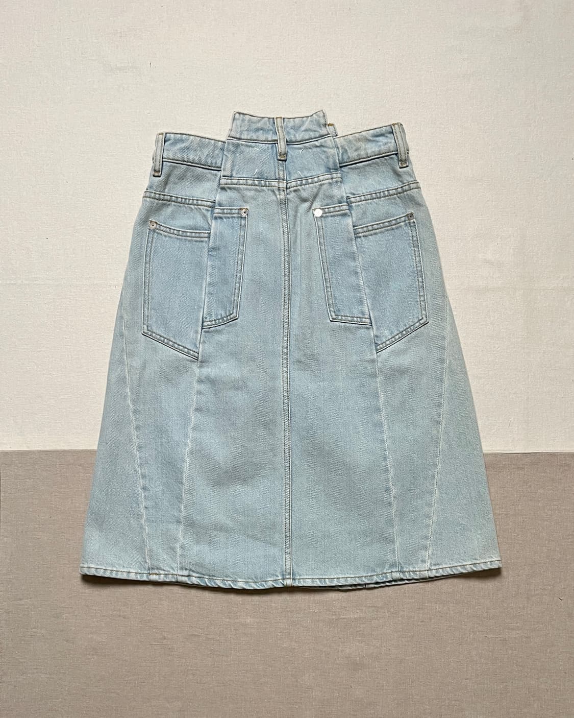 메종 마르지엘라 메인라인 리워크 데님 스커트 masion margiela 상품이미지2