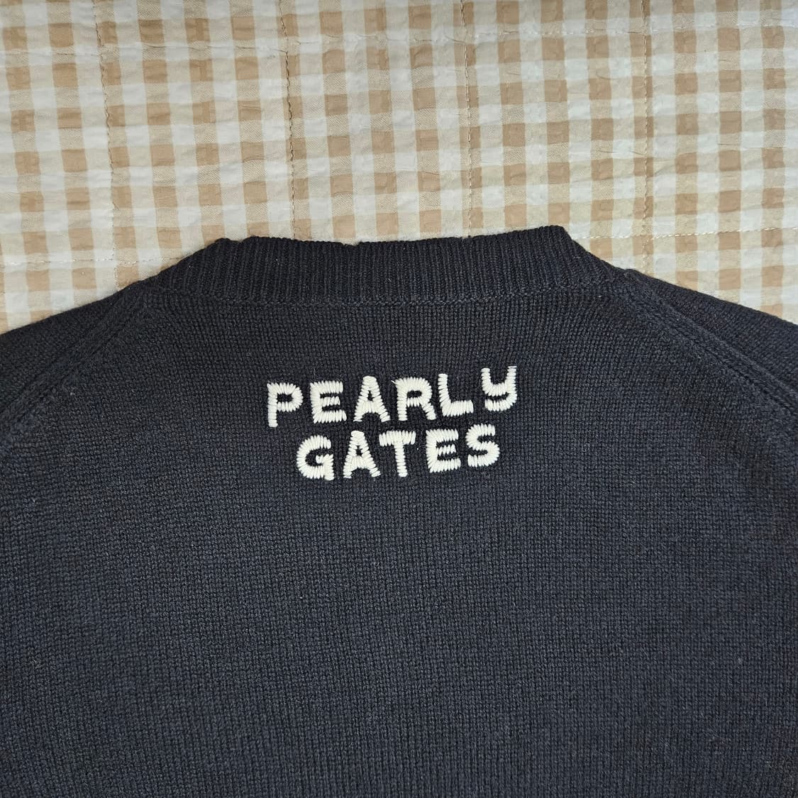 파리게이츠 방풍 울 캐시미어 스웨터 남자100 상품이미지5