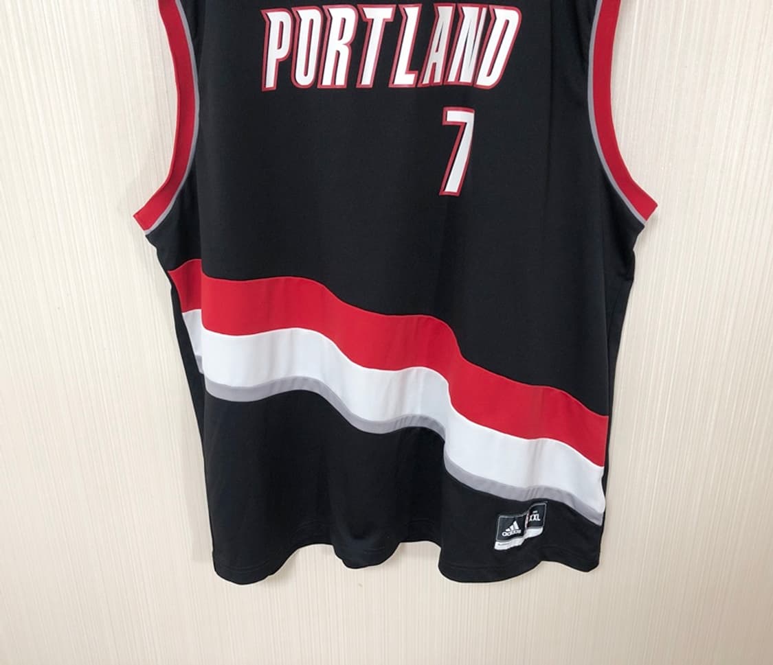 NBA 아디다스 포틀랜드 트레일블레이져스 유니폼 2XL #7 브랜든 로이 상품이미지3