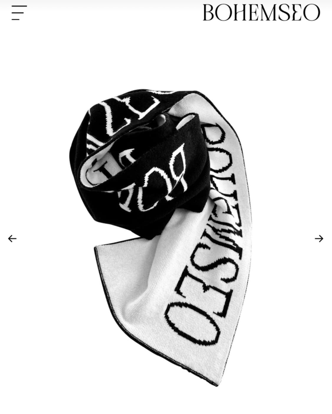 보헤미안서울 목도리 상품이미지1