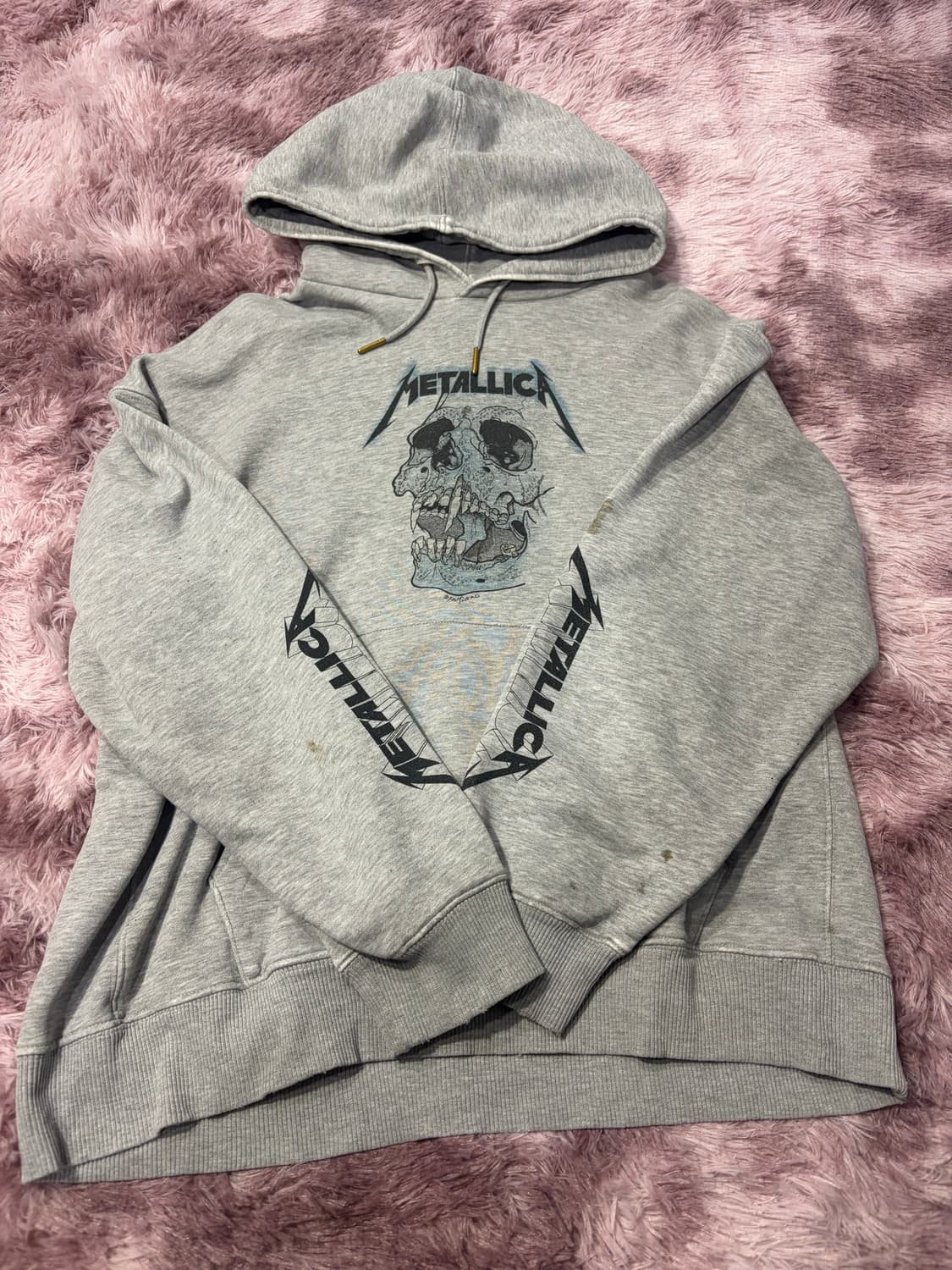 메탈리카 스컬 후드티 상품이미지2
