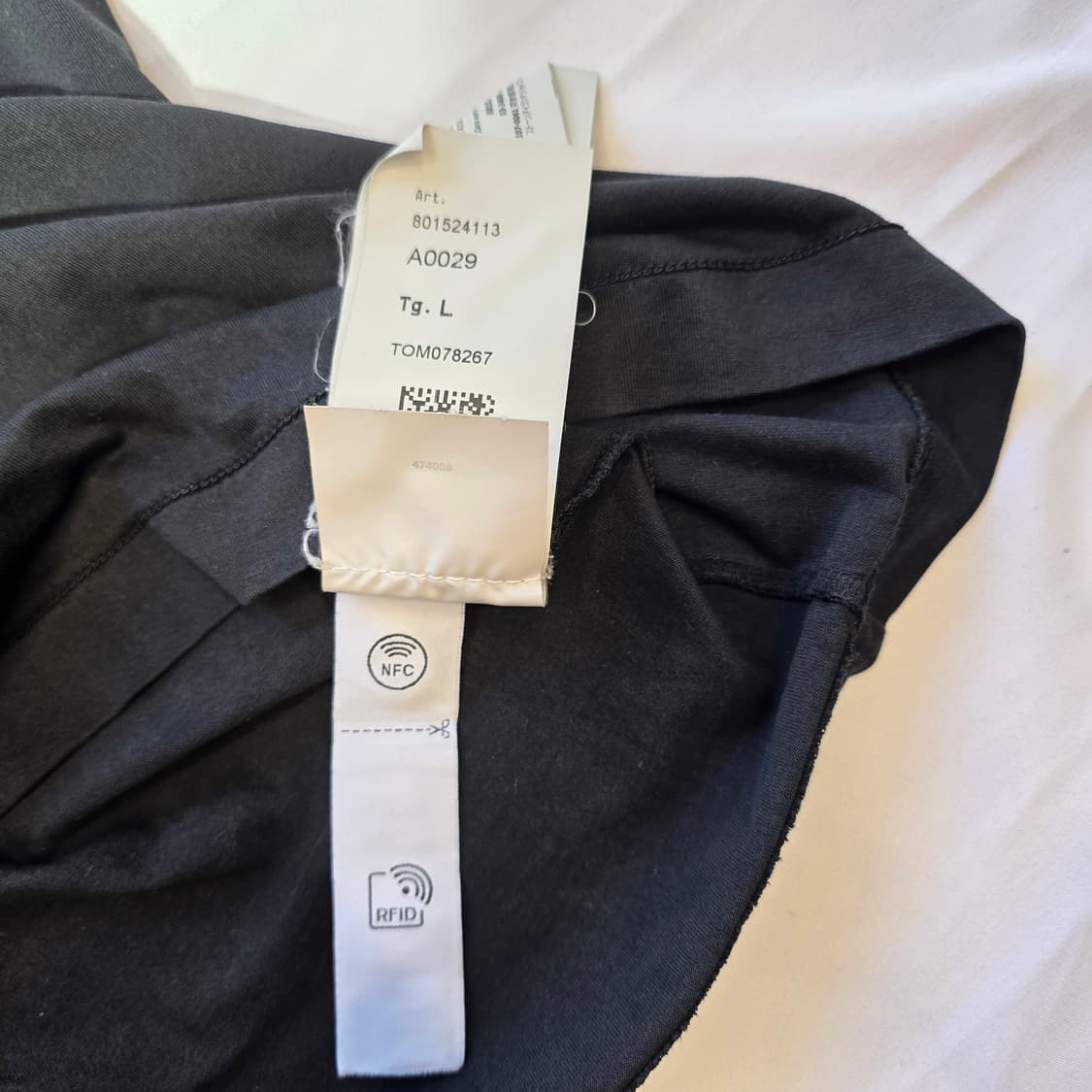 [L]스톤아일랜드 로고 반팔 상품이미지5