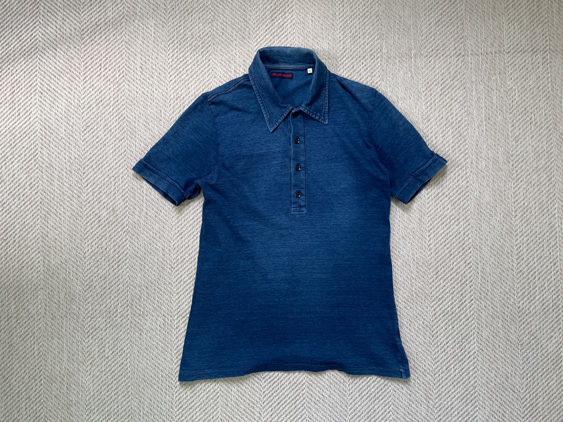 블루블루 재팬 데님 반팔티셔츠 J04345 상품이미지1
