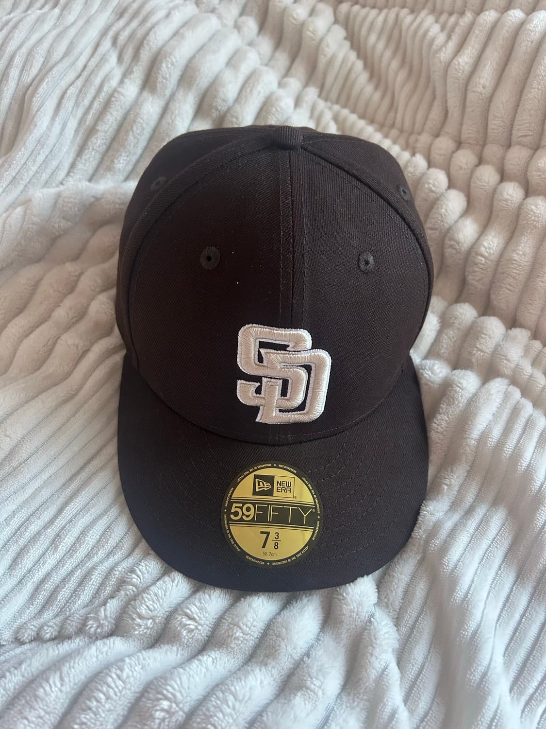 MLB 뉴애라 어센틱 샌디에이고 파드리스 피티드캡 얼트 브라운 상품이미지2