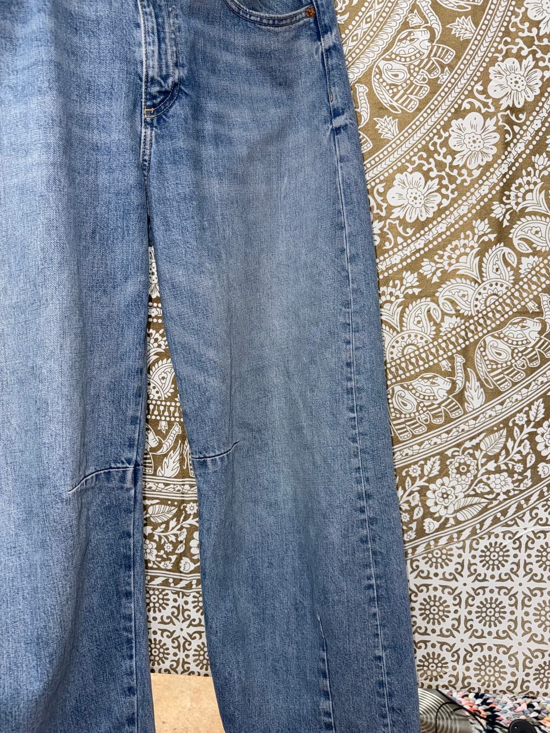 자라 연청 데님팬츠 상품이미지4