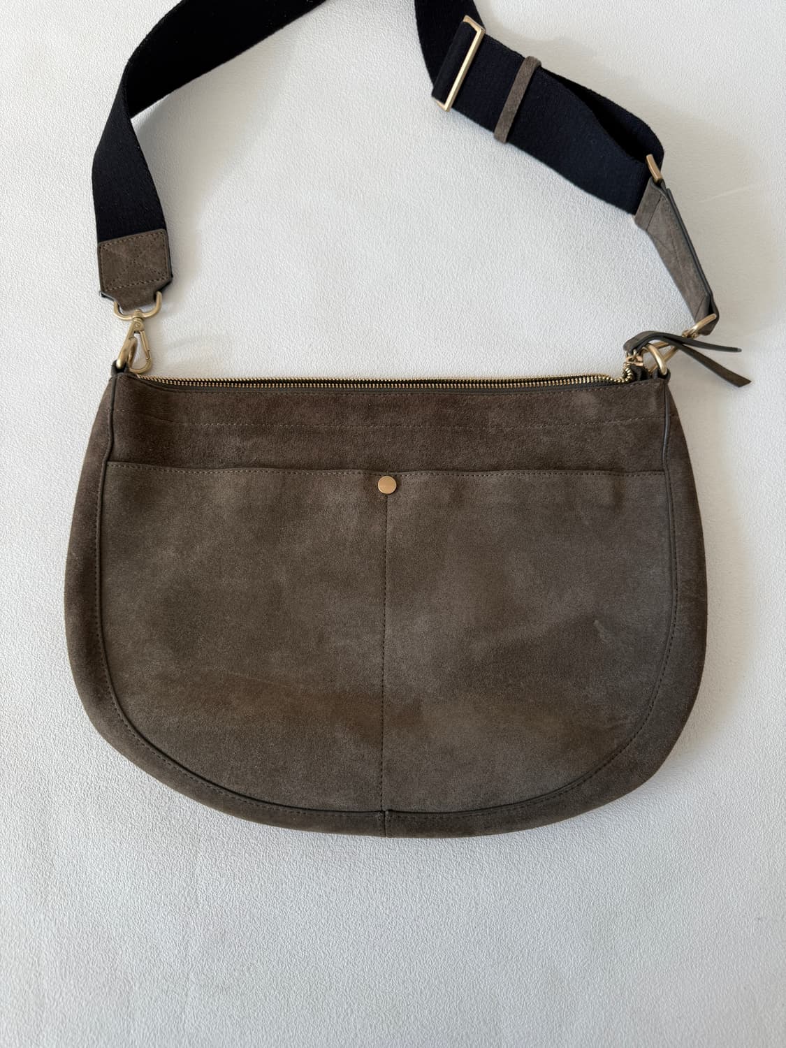 Pre owned 스웨이드 숄더 크로스백 상품이미지2