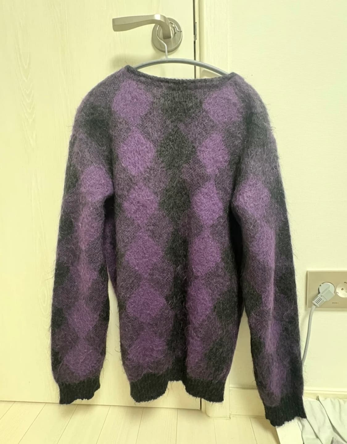 Needles 니들스 모헤어 가디건 퍼플/블랙 S 상품이미지3