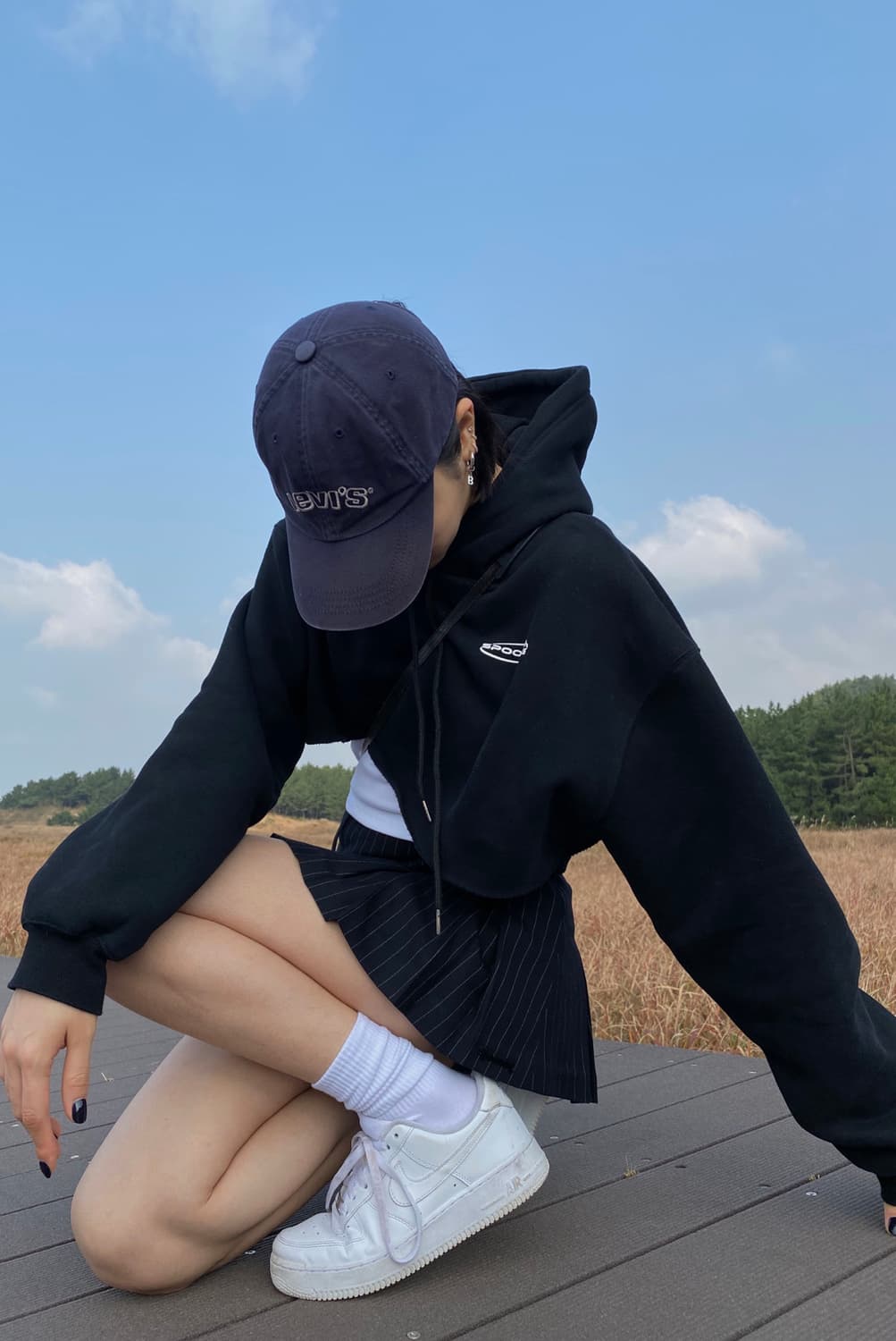 (반택포) 스푸닝 플리츠 미니 스커트(제니 착용)(현 글로니) 상품이미지3