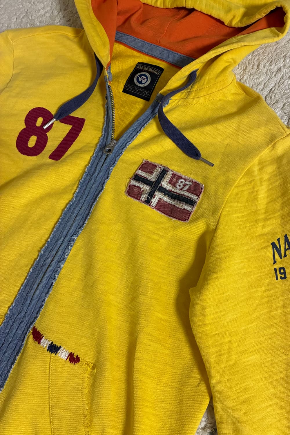 Napapijri Graphic Zip-Up Hoodie 상품이미지9