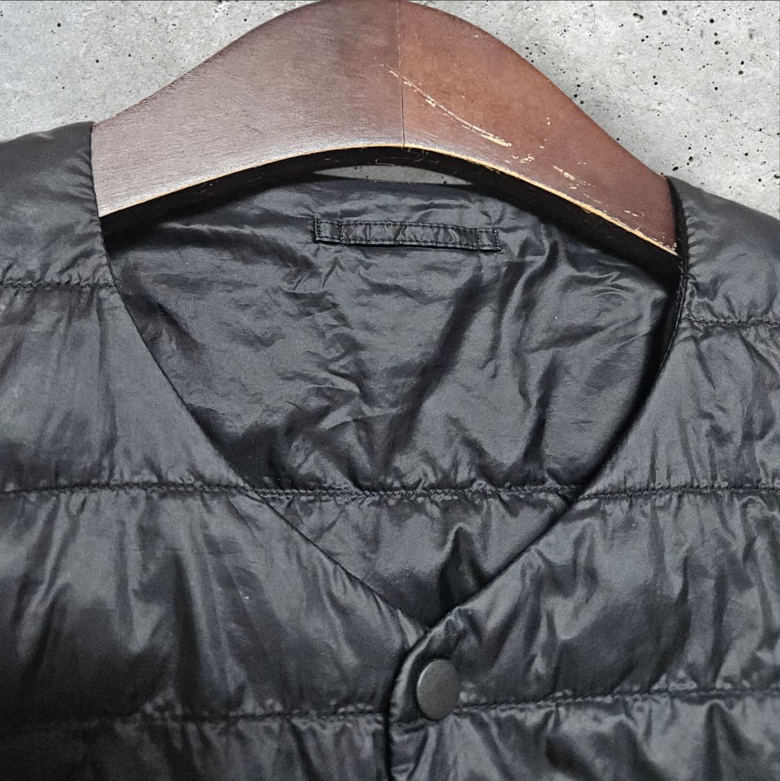 블랙 경량패딩 (90/S) 상품이미지3