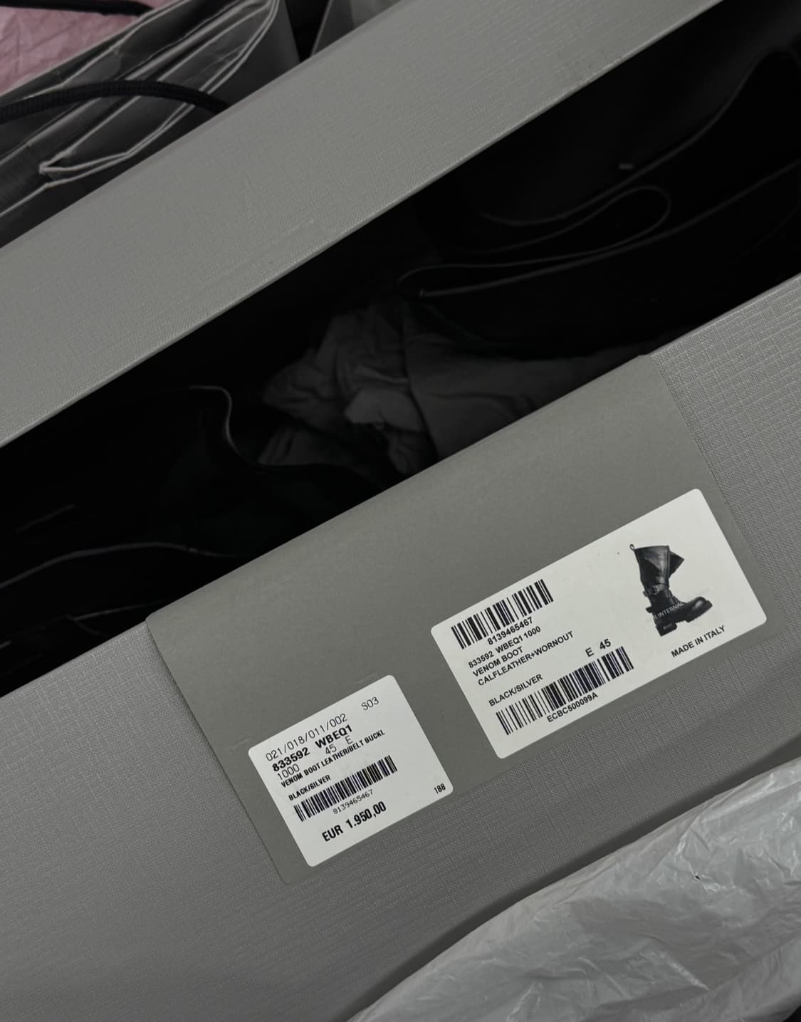 [45] 발렌시아가 베놈 부츠 하이 상품이미지2