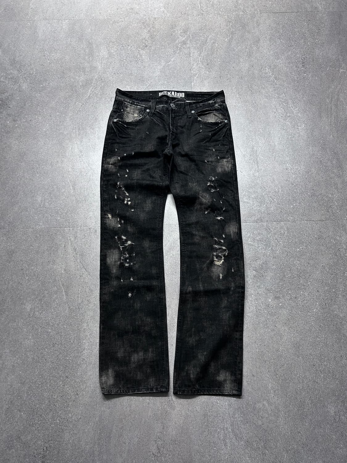 버커루 하드 워싱 디스트레스드 데님  상품이미지5