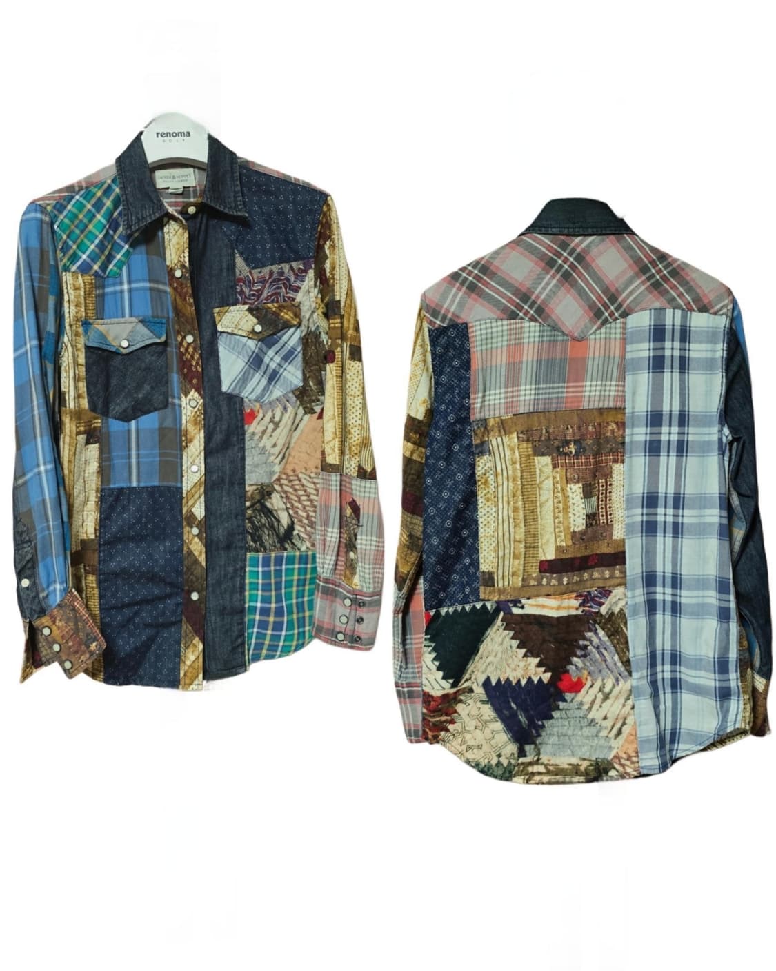 랄프로렌  퀼팅패치 셔츠/여66 상품이미지1